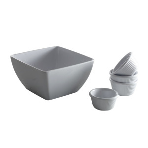 Ribbed Melamine Ramekin - 50 ml