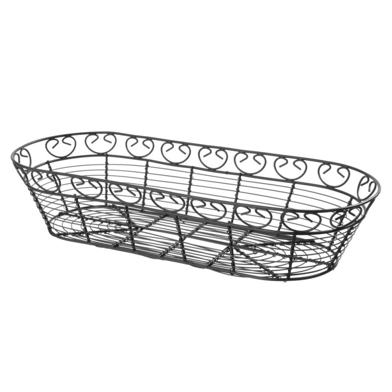 Rectangular wire decorative basket - Brand HENDI - Fourniresto