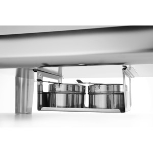 Chafing dish GN 1/1 finitura satinata - Marca HENDI - Fourniresto