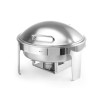 Chafing dish rond finition satiné - Marque HENDI - Fourniresto