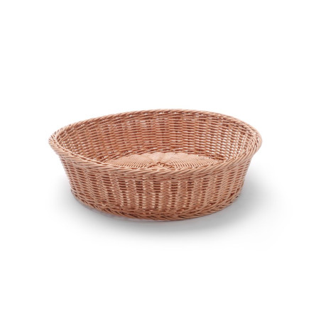 Round Brown Bread Basket - 400 mm in diameter