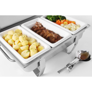 Gastronorm Porcelain Tray - GN 1/3 - Brand HENDI - Fourniresto