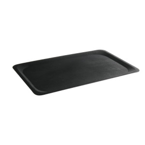 Plateau Rectangulaire en Fibre de Verre - Noir - 280 x 200 mm -  HENDI