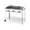 Barbecue a Gas Professionale Green Fire - 3 bruciatori - HENDI