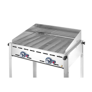 Grille pour Barbecue à Gaz Professionnel Green Fire - Marque HENDI