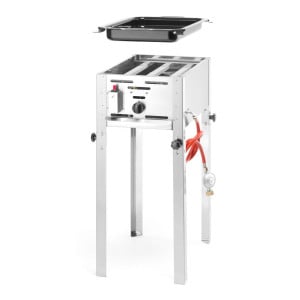 Barbecue a Gas Professionale Grill-Master Mini - Marca HENDI - Fourniresto