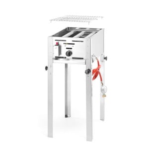 Barbecue a Gas Professionale Grill-Master Mini - Marca HENDI - Fourniresto