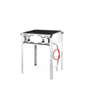 Barbecue a Gas Professionale Grill-Master Maxi - Marca HENDI - Fourniresto