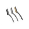 Set of narrow metal brushes - 3 pieces - Brand HENDI - Fourniresto