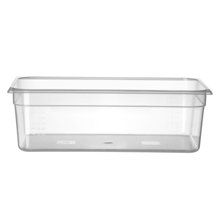 Gastronorm Polypropylene GN 1/1 Graduated Tray - 21 L - Depth 150 mm