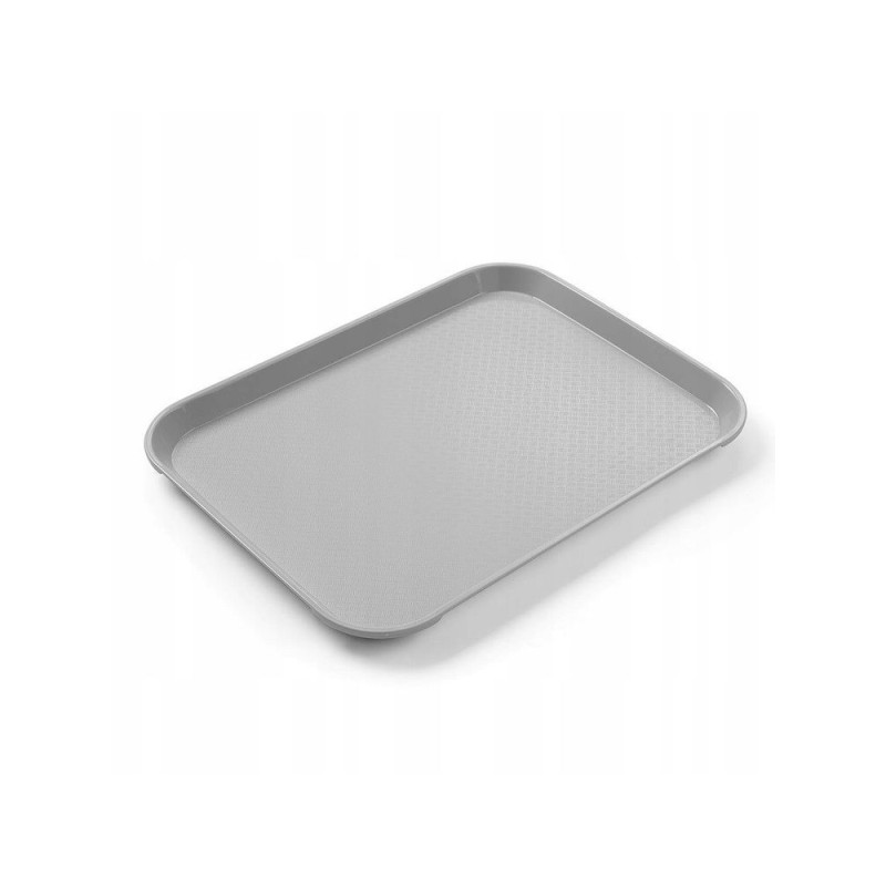 Vassoio rettangolare per fast food - Modello piccolo 265 x 345 mm - Grigio Vassoio rettangolare per fast food - Modello piccolo 265 x 345 mm - Grigio