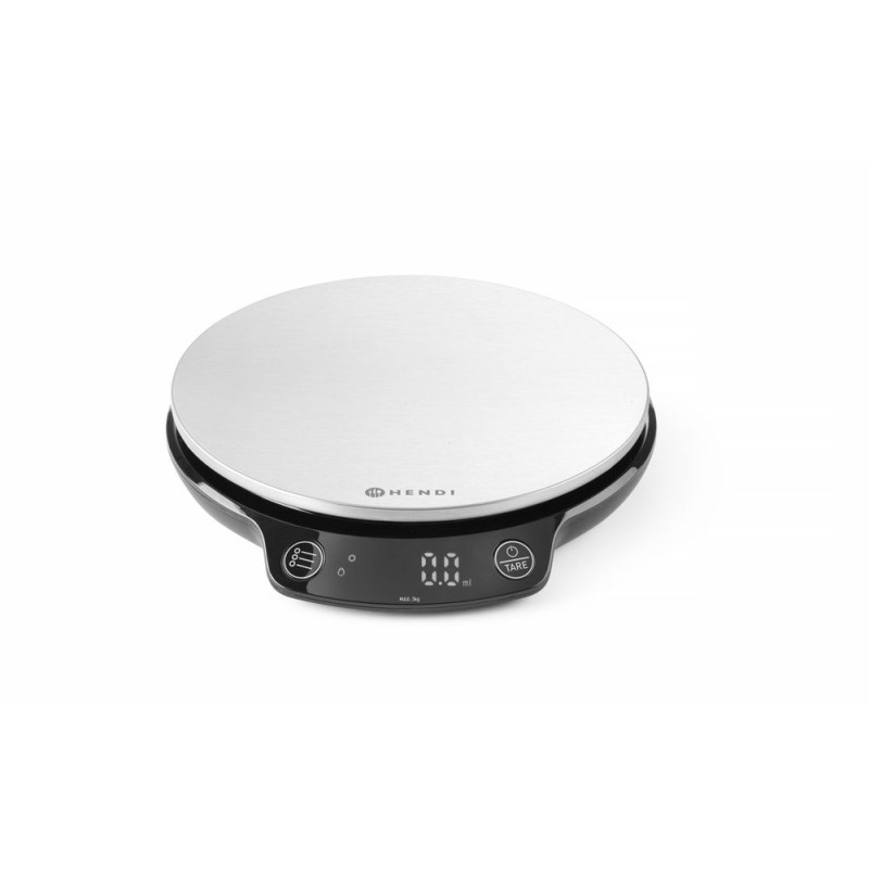 Bilancia da cucina digitale di alta precisione con timer - Capacità 3 kg