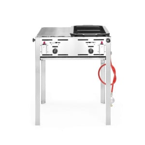 Barbecue a Gas Professionale Roast-Master Maxi - 11,6 kW - Hendi