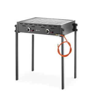 Barbecue 2 Burners Gas HENDI: Performance and Professional Flexibility