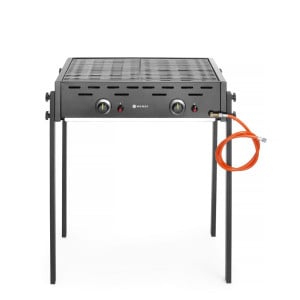 Barbecue 2 Bruciatori a Gas HENDI: Prestazioni e Flessibilità professionale