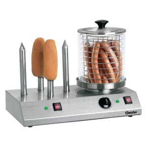 Macchina per Hot Dog Professionale - 4 Toast - Bartscher