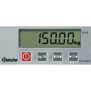 Professional wall-mounted electronic scale