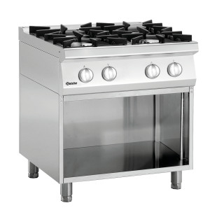 Four-burner stove with base unit Series 700