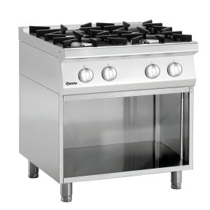 Fornello 4 Fuochi con Sottobase Serie 700