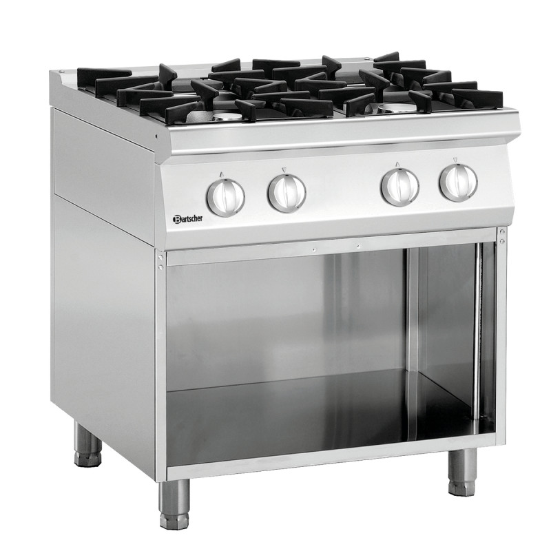 Fornello 4 Fuochi con Sottobase Serie 700 Fornello 4 Fuochi con Sottobase Serie 700