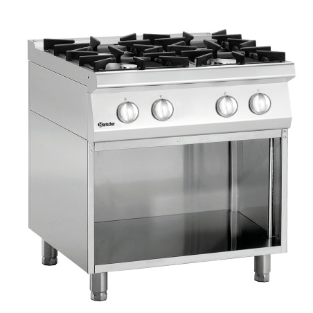Fornello 4 Fuochi con Sottobase Serie 700