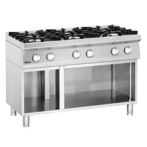 Fornello 6 Fuochi con Sottobase Serie 700