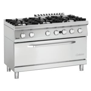6-Burner Stove with Large Gas Oven Series 700