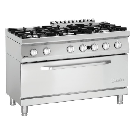 6-Burner Stove with Large Gas Oven Series 700