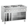 Forno a 6 piastre con basamento Serie 700