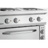 Forno a 4 fuochi con forno elettrico GN1/1 Serie 700