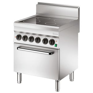 Forno a 4 zone radianti con forno elettrico GN1/1 Serie 650