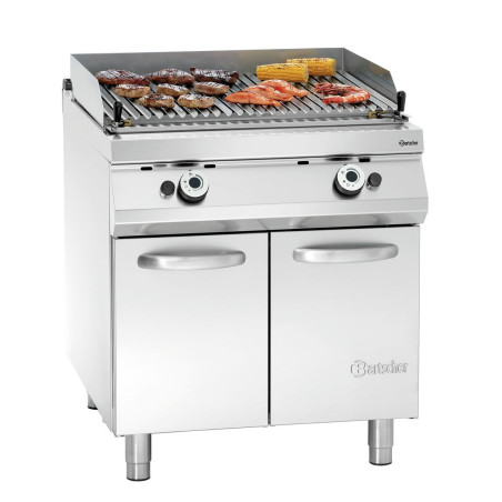 Professional Gas Lava Stone Grill Bartscher Series 900 - Grill V