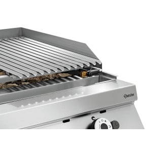 Barbecue a gas professionale con pietre laviche Bartscher Serie 900 - Griglia V