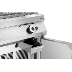 Barbecue a gas professionale con pietre laviche Bartscher Serie 900 - Griglia V