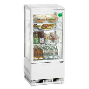 Mini Vetrina Refrigerata Professionale Bartscher - 78 L Bianca