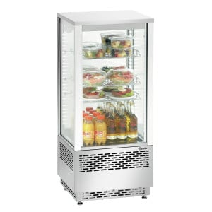 Mini Vetrina Refrigerata Professionale Bartscher - 78 L Inox