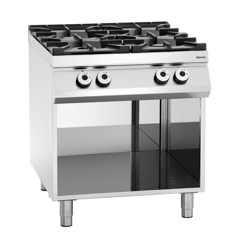 Fornello a 4 fuochi serie 900 - Base Aperta del marchio Bartscher