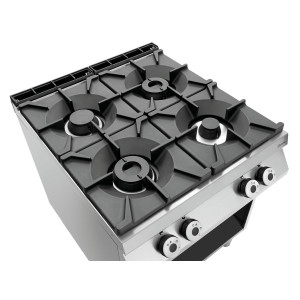 Fornello a 4 fuochi serie 900 - Base Aperta del marchio Bartscher