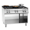 Fornello a 6 fuochi serie 900 - Base Aperta del marchio Bartscher