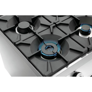 Fornello a 6 fuochi serie 900 - Base Aperta del marchio Bartscher