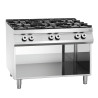 Fornello a 6 fuochi serie 900 - Base Aperta del marchio Bartscher