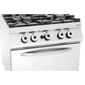 4-burner stove series 900 - Gas Oven GN 2/1 by Bartscher