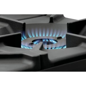 Fornello a 6 fuochi serie 900 - Forno a Gas GN 2/1 e armadio del marchio Bartscher