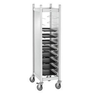 Carrello Inox 10 Ripiani GN 1/1