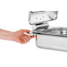 Chafing Dish Flessibile GN 2/3 con Coperchio Rimovibile - 5,2 L - Bartscher