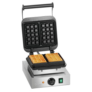 Professional Waffle Maker - 2 Brussels Waffles - Bartscher