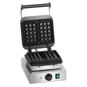 Professional Waffle Maker - 2 Brussels Waffles - Bartscher