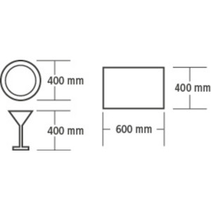 Lavastoviglie Professionale US PPlus 500 LPR con Pompa di Scarico - 50 x 50 cm