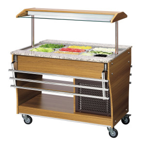 Buffet/Bar Insalate Refrigerato - 3 x GN 1/1