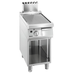 Ribbed Griddle Plate Width 400 mm - Gas